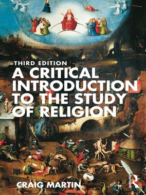 cover image of A Critical Introduction to the Study of Religion